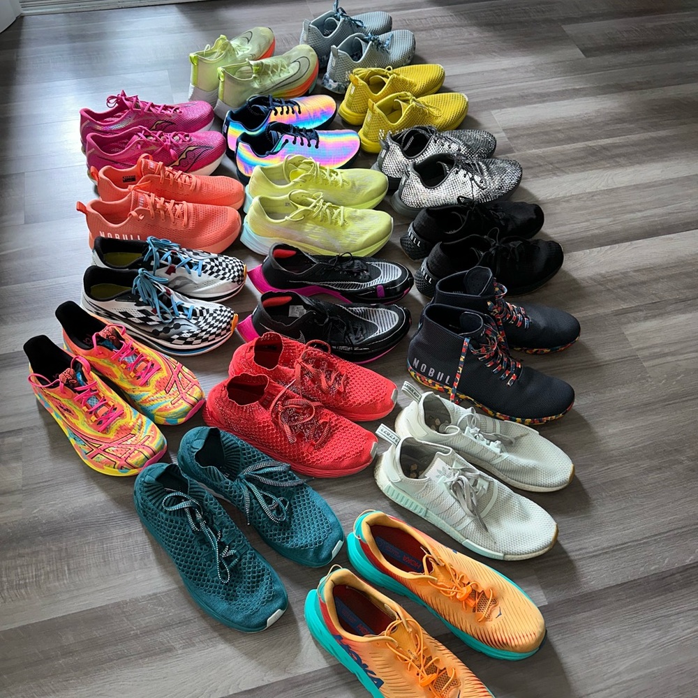 Colorful Athletic Shoe Collection